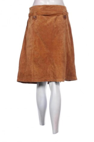 Bőrszoknya Vero Moda, Méret M, Szín Barna, Ár 17 835 Ft
