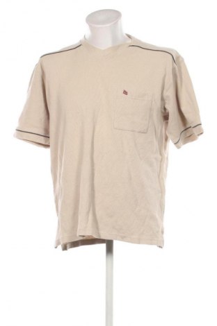 Herren Shirt Globe Trotter, Größe XXL, Farbe Beige, Preis € 9,71