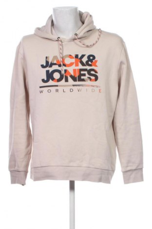 Ανδρικό φούτερ Jack & Jones, Μέγεθος XXL, Χρώμα  Μπέζ, Τιμή 26,99 €