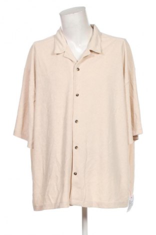 Herrenhemd ASOS, Größe 4XL, Farbe Beige, Preis € 23,99