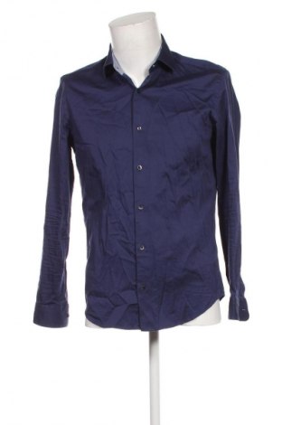 Herrenhemd Dressmann, Größe M, Farbe Blau, Preis 25,29 €