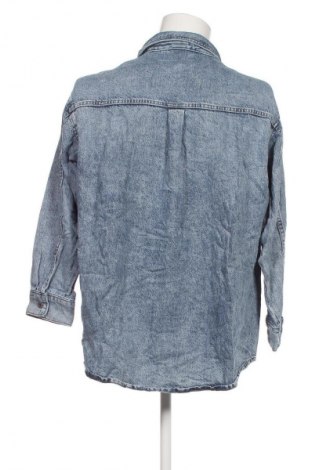 Мъжка риза H&M, Размер M, Цвят Син, Цена 29,99 лв.