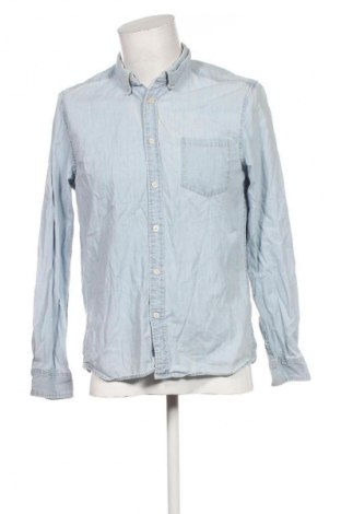 Herrenhemd H&M L.O.G.G., Größe M, Farbe Blau, Preis € 14,83