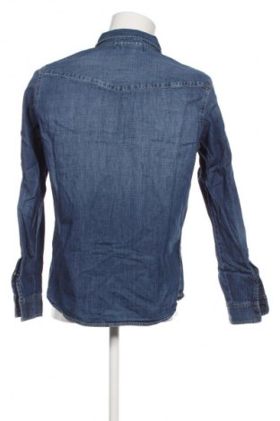 Herrenhemd H&M L.O.G.G., Größe M, Farbe Blau, Preis 14,83 €