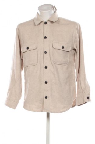 Herrenhemd Jack & Jones, Größe M, Farbe Beige, Preis € 52,99
