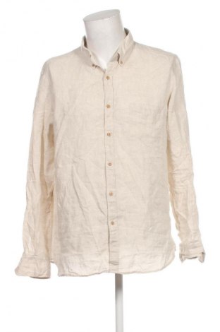 Herrenhemd Massimo Dutti, Größe XXL, Farbe Beige, Preis € 38,99