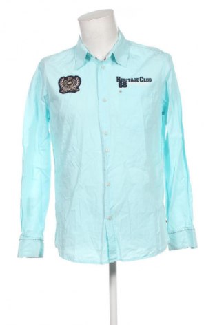Herrenhemd Polo Sylt, Größe L, Farbe Blau, Preis € 17,00