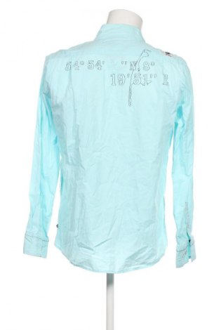 Herrenhemd Polo Sylt, Größe L, Farbe Blau, Preis € 17,00
