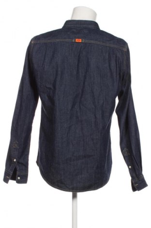 Cămașă de bărbați Superdry, Mărime L, Culoare Albastru, Preț 92,99 Lei