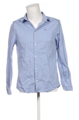 Herrenhemd Tommy Jeans, Größe XL, Farbe Blau, Preis € 31,37