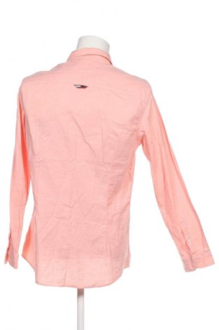 Herrenhemd Tommy Jeans, Größe L, Farbe Orange, Preis 85,04 €