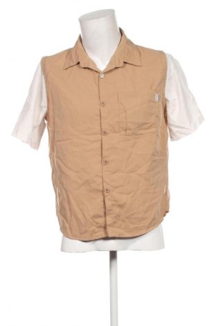 Herrenhemd Unbranded, Größe M, Farbe Braun, Preis € 20,99