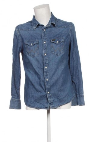 Ανδρικό πουκάμισο Wrangler, Μέγεθος S, Χρώμα Μπλέ, Τιμή 35,99 €