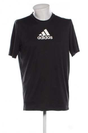 Ανδρικό t-shirt Adidas, Μέγεθος L, Χρώμα Μαύρο, Τιμή 17,99 €