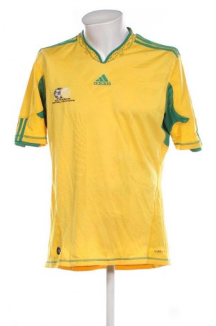 Herren T-Shirt Adidas, Größe L, Farbe Gelb, Preis € 18,99