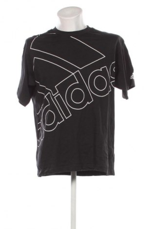 Męski T-shirt Adidas, Rozmiar M, Kolor Czarny, Cena 203,99 zł