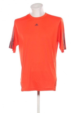 Ανδρικό t-shirt Adidas, Μέγεθος L, Χρώμα Κόκκινο, Τιμή 17,99 €