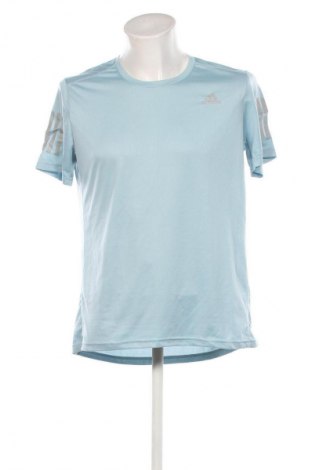 Herren T-Shirt Adidas, Größe L, Farbe Blau, Preis € 13,81