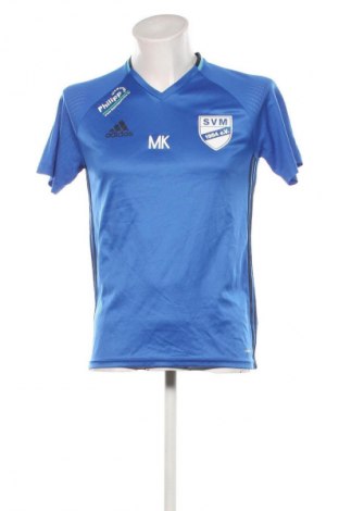 Herren T-Shirt Adidas, Größe M, Farbe Blau, Preis € 18,99