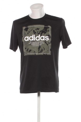 Męski T-shirt Adidas, Rozmiar M, Kolor Czarny, Cena 88,99 zł