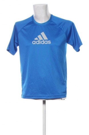 Ανδρικό t-shirt Adidas, Μέγεθος M, Χρώμα Μπλέ, Τιμή 17,99 €