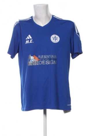 Herren T-Shirt Adidas, Größe XL, Farbe Blau, Preis € 18,99