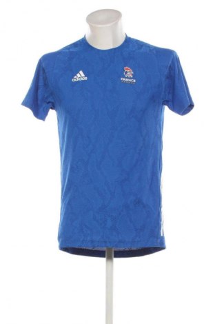 Herren T-Shirt Adidas, Größe M, Farbe Blau, Preis 13,81 €
