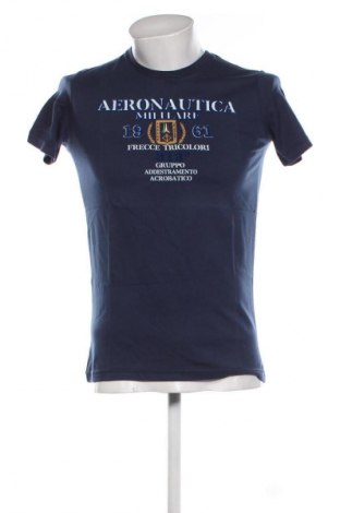 Ανδρικό t-shirt Aeronautica Militare, Μέγεθος S, Χρώμα Μπλέ, Τιμή 20,97 €