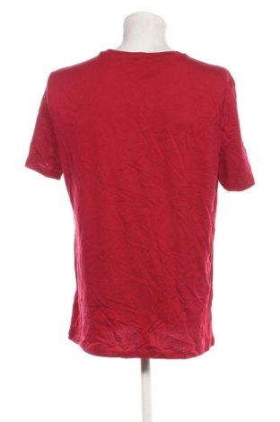 Męski T-shirt Basics, Rozmiar XXL, Kolor Czerwony, Cena 48,99 zł