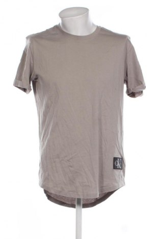 Męski T-shirt Calvin Klein Jeans, Rozmiar L, Kolor Szary, Cena 252,99 zł