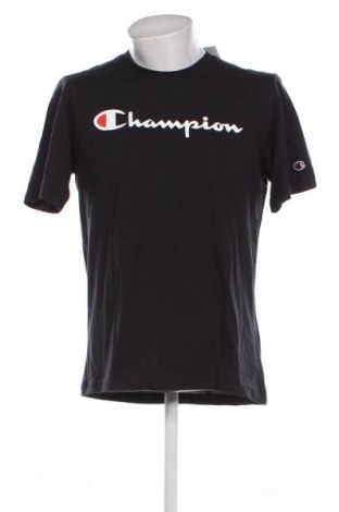 Męski T-shirt Champion, Rozmiar S, Kolor Czarny, Cena 111,99 zł