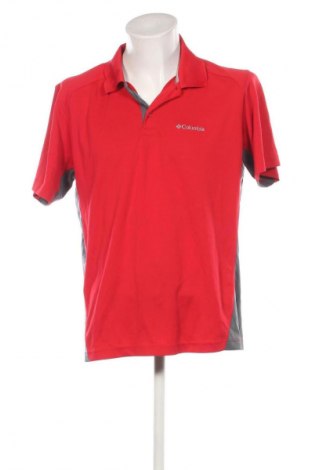 Męski T-shirt Columbia, Rozmiar L, Kolor Czerwony, Cena 157,99 zł