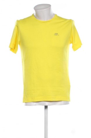 Męski T-shirt Decathlon, Rozmiar M, Kolor Żółty, Cena 42,99 zł