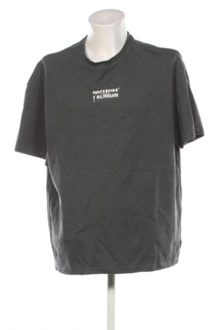 Ανδρικό t-shirt Defacto, Μέγεθος XXL, Χρώμα Γκρί, Τιμή 5,99 €