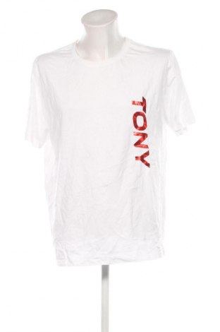 Męski T-shirt Emerson, Rozmiar XXL, Kolor Biały, Cena 49,99 zł
