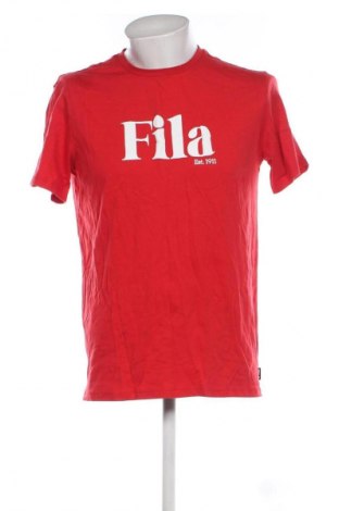 Męski T-shirt FILA, Rozmiar M, Kolor Czerwony, Cena 88,99 zł