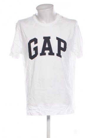 Мъжка тениска Gap, Размер XL, Цвят Бял, Цена 18,99 лв.