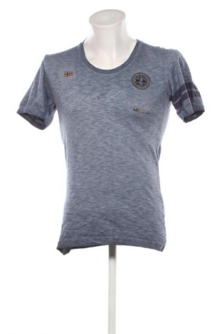 Męski T-shirt Geographical Norway, Rozmiar M, Kolor Niebieski, Cena 134,99 zł