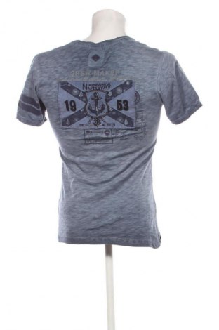 Męski T-shirt Geographical Norway, Rozmiar M, Kolor Niebieski, Cena 134,99 zł