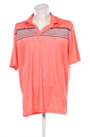 Męski T-shirt Greg Norman, Rozmiar XXL, Kolor Pomarańczowy, Cena 157,99 zł