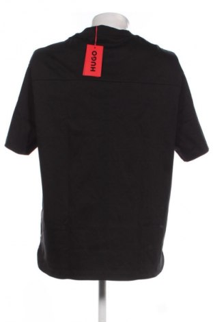 Męski T-shirt Hugo Boss, Rozmiar XL, Kolor Czarny, Cena 374,99 zł