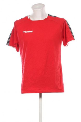 Męski T-shirt Hummel, Rozmiar L, Kolor Czerwony, Cena 65,99 zł