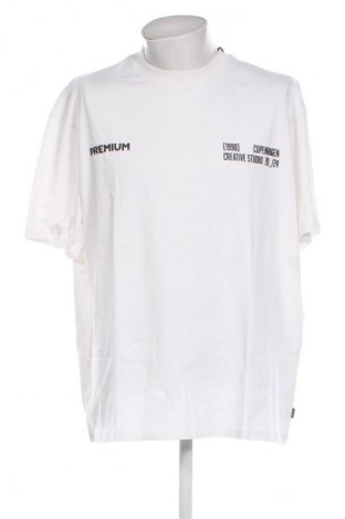 Męski T-shirt Jack & Jones, Rozmiar XL, Kolor Biały, Cena 137,99 zł