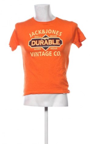 Herren T-Shirt Jack & Jones, Größe S, Farbe Orange, Preis € 5,99