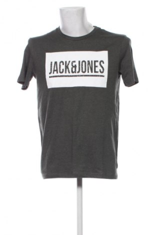 Ανδρικό t-shirt Jack & Jones, Μέγεθος M, Χρώμα Γκρί, Τιμή 21,58 €