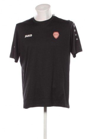 Męski T-shirt Jako, Rozmiar XL, Kolor Czarny, Cena 65,99 zł