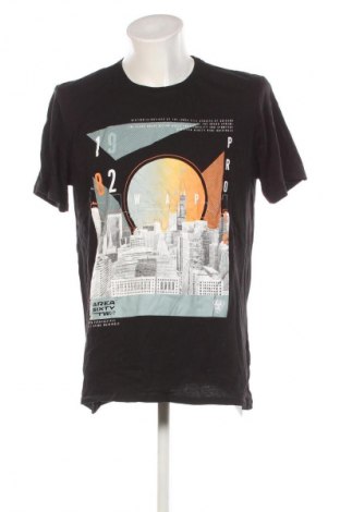 Męski T-shirt Jean Pascale, Rozmiar XXL, Kolor Czarny, Cena 62,99 zł
