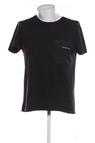 Męski T-shirt Koton, Rozmiar L, Kolor Czarny, Cena 31,46 zł
