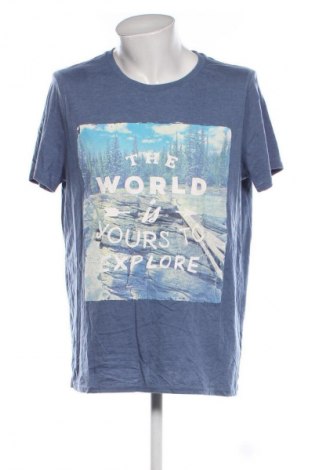 Herren T-Shirt Livergy, Größe XXL, Farbe Blau, Preis € 13,99