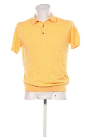 Męski T-shirt Massimo Dutti, Rozmiar M, Kolor Żółty, Cena 157,99 zł
